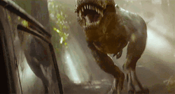 T-Rex Jurassic Park Attack GIF