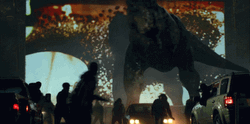 T-Rex Roar Jurassic World Dominion GIF