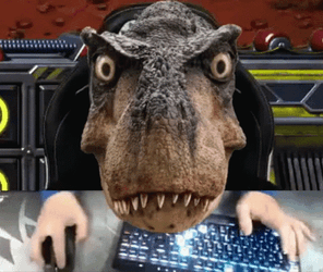 T-Rex Terranosaurus Rex Artosis GIF
