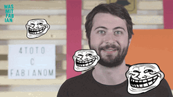 T3ddy YouTuber Trollface Stickers GIF