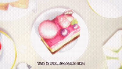 Table Full Of Desserts Saying This Is What Dessert Is Like GIF
