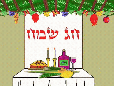 Table With Candles And Bottle Saying Chof GIF
