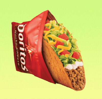 Taco In Doritos Bag GIF