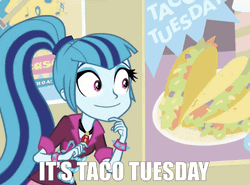Taco Tuesday Cartoon Poster