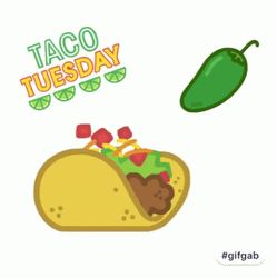 Taco Tuesday With Chili  GIF