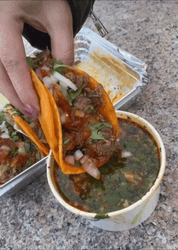 Tacos Birria Dip Sauce Mexican Food