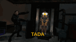 Tada Gorgeous Freeman Creepy GIF