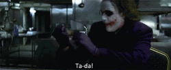 Tada Joker The Dark Knight GIF