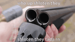 Tada Shotgun Bullet Load GIF
