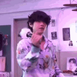 Taehyung Army Stick GIF