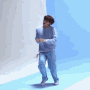 Taehyung Jumping Dance GIF