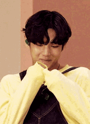 Taehyung Shy Expression GIF