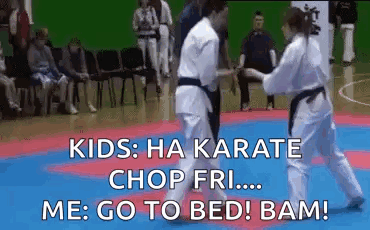 Taekwondo Roll Over GIF