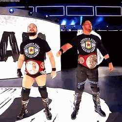 Tag Team Curtis And Axel WWE GIF