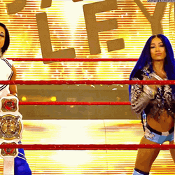 Tag Team Sassy Sasha Banks Bayley GIF