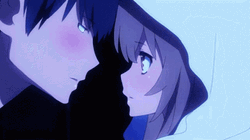 Taiga Aisaka Kissing Ryuji GIF