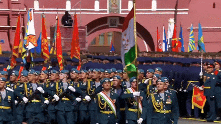 Tajikistan March Victory Day GIF