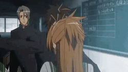 Takashi Komoro Slap Highschool Of The Dead GIF