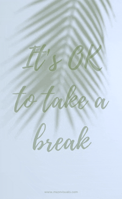 Take A Break Palm Tree Frond Swaying GIF