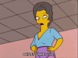 Take A Break The Simpsons Tap Dance Teacher GIF
