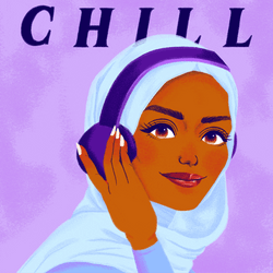 Take A Break Woman Listening To Music GIF
