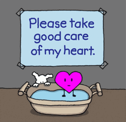Take Care Of My Heart Chippy The Dog GIF