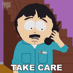 Take Care Randy Marsh South Park GIF