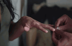 Take My Strong Hand And Put A Ring  GIF
