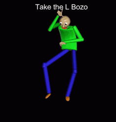 Take The L Baldi Dance GIF