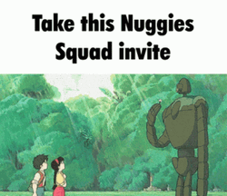Take This Nuggies Squad Invite GIF