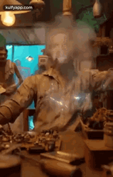 Taken Down By Electric Shock GIF