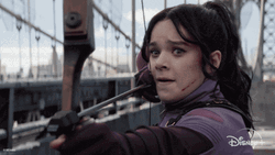 Taking Archery Shot Hailee Steinfeld GIF