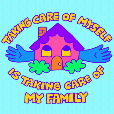 Taking Care Of Myself Is Taking Care Of My Family With House GIF