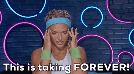 Taking Forever Impatient Whitney Big Brother GIF