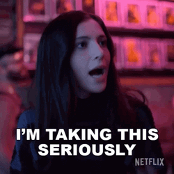 Taking This Seriously GIF