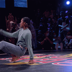 Talented Girl Breakdancing GIF