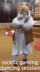  Taliban Fazal-Ur-Rehman Funny Dance GIF