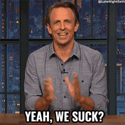 Talk Show Late Night With Seth Meyers This Sucks  GIF