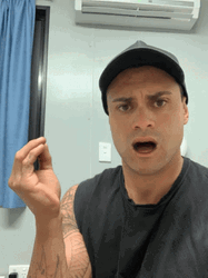 Talk To The Hand Funny Man Edited GIF