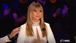 Talk To The Hand Heidi Klum GIF