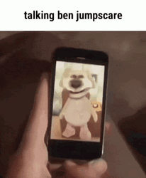 Talking Ben Coming Out Of Screen GIF