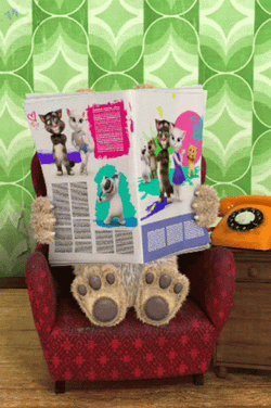 Talking Ben Folding Newspaper GIF