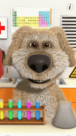 Talking Ben Mixing Solutions GIF