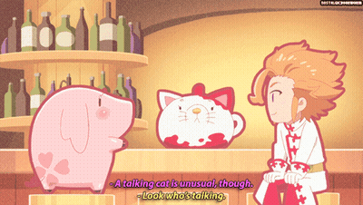 Talking Cat Look Who's Talking GIF