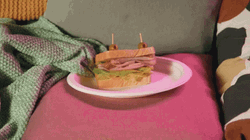 Talking Ham Sandwich GIF