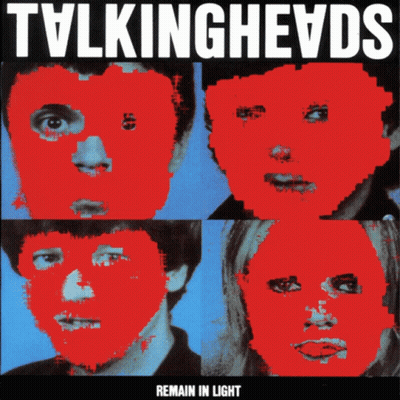 Talking Heads Remain In Light Four Faces GIF