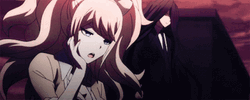 Talking Junko Enoshima GIF