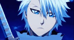 Talking Toshiro Fan Art GIF