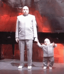 Tall And Short Doctor Evil GIF