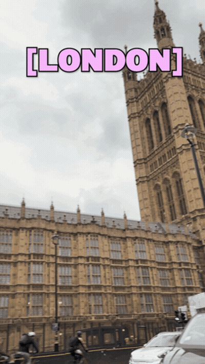 Tall Building With London GIF